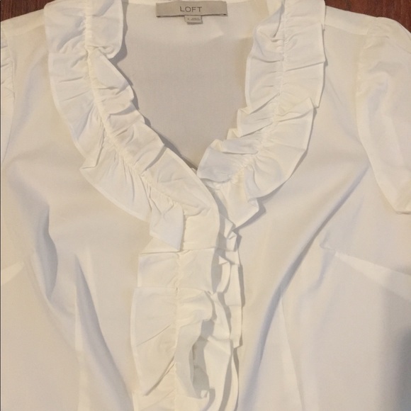 Loft Ruffle Top - Picture 2 of 3